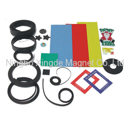 Rubber plastic magnets