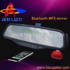 bluetooth car rearview mirror