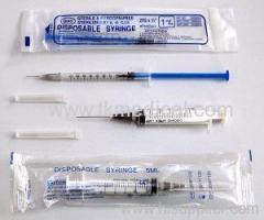 Disposable syringe