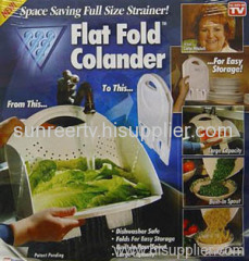 Flat Fold Colander