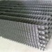 black welded mesh panel