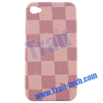 Pink and Rose Squares Pattern Hard Case