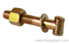 Yellow Zinc T Bolt