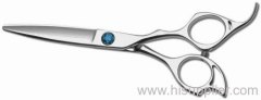 Convex edge hair scissor