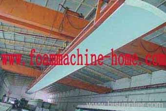 Slab foam crane