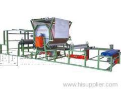 horizontal belt laminating machine