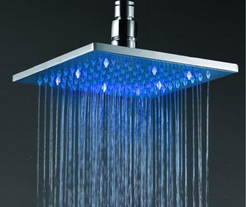 Square LED Shower Head