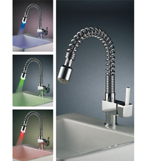 LED Kitchen Faucets