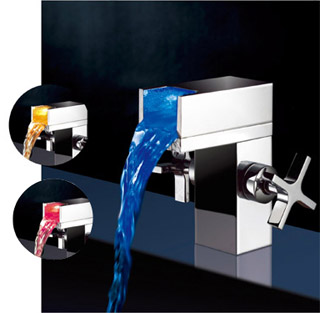 LED Waterfall Basin Faucet