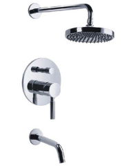Concealed Shower Faucet with shower head