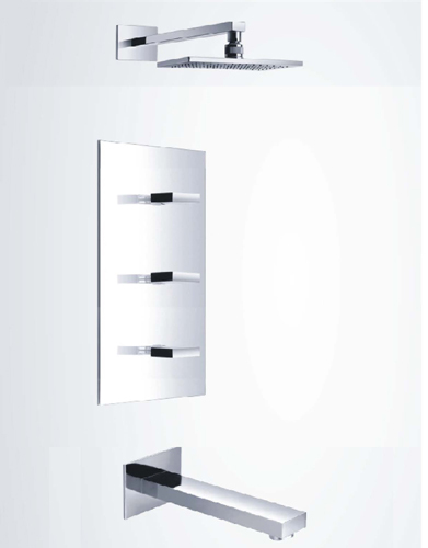 Square Bath Shower Mixer