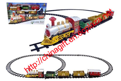 Battery Operated Christmas Classic Train Toy Set