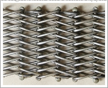 the conveyer belt mesh