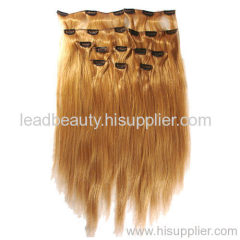 Indian Remy human clip in hair