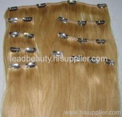 Indian Remy human clip in hair