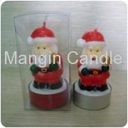 Santa Clause Craft Candle