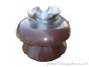 Porcelain pin Insulator high voltage lines