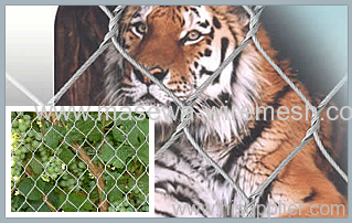 X-TEND stainless steel mesh zoo mesh fence