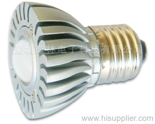 1X1W E27 LED spotlight/ downlight