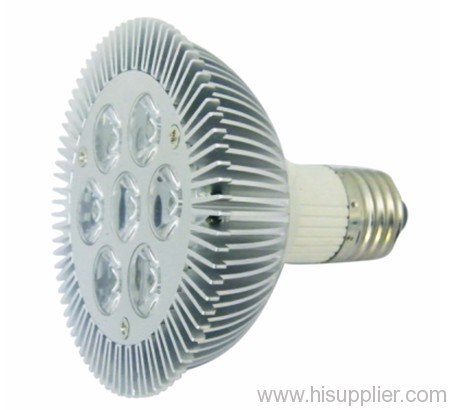 7X1W PAR30 LED spotlight