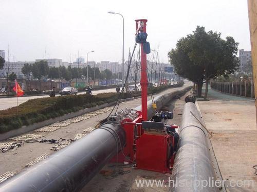 construction project HDPE pipe