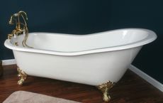 Cast iron bathtubs