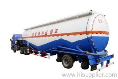 bulk powder materials tank semi trailer