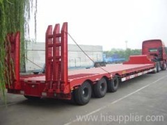 40 feet gooseneck skeletal container semi trailer