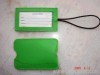 soft leather Luggage Tag