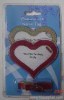 heart shaped name/Luggage Tag