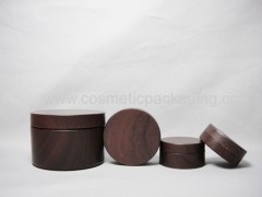 cosmetic jar,plastic jar,wood grain platic bottle,cosmetic packaging