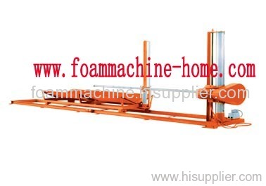 Foam boring machine