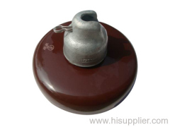 porcelain anti-pollution disc suspension insulator