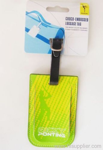 fashion travel Luggage Tag