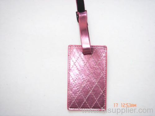 pu Luggage tag