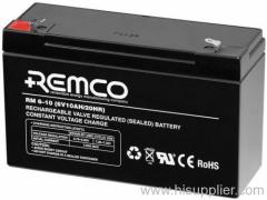 6V sealed lead acid battery