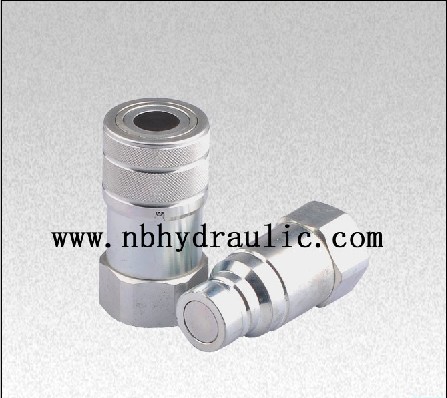 steel flush face coupler