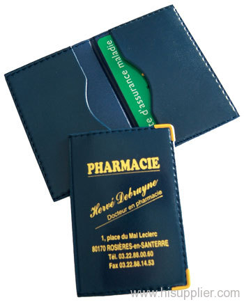 pu card holder