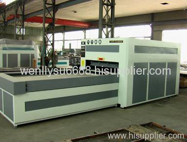 vacuum film covering machine