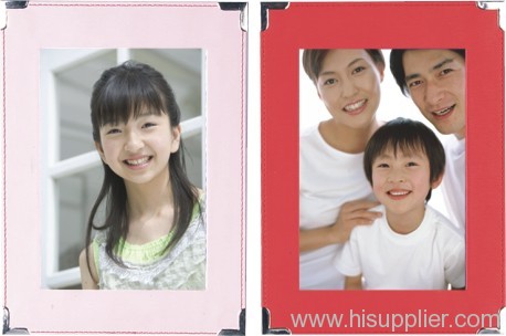 PU Leather Picture Photo Frame