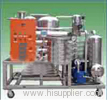 high vacuum lubricating oil purification