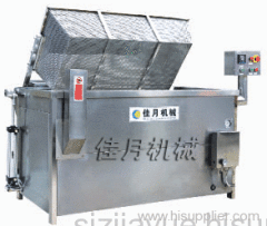 gas turnover type frying machine