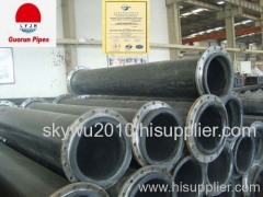 wear resistant UHMWPE mining pipe