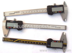 Left hand digital caliper