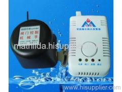 water alarm with shutoff value