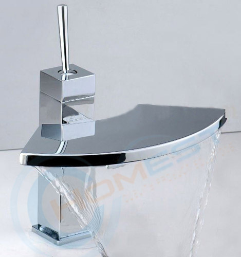 Brass Waterfall Basin Mixers