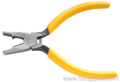 Connector crimping pliers