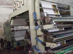 6 colors paper roll flexo printing machine