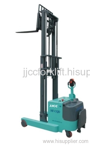 Electric walked reach truck
