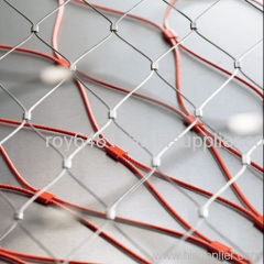 zoo mesh, hand-woven mesh, rope mesh, bird netting, animal enclosure